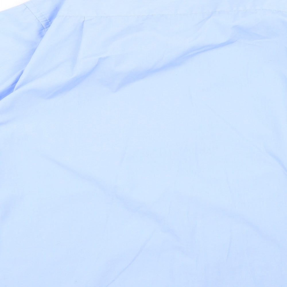 George Mens Blue    Dress Shirt Size 16.5