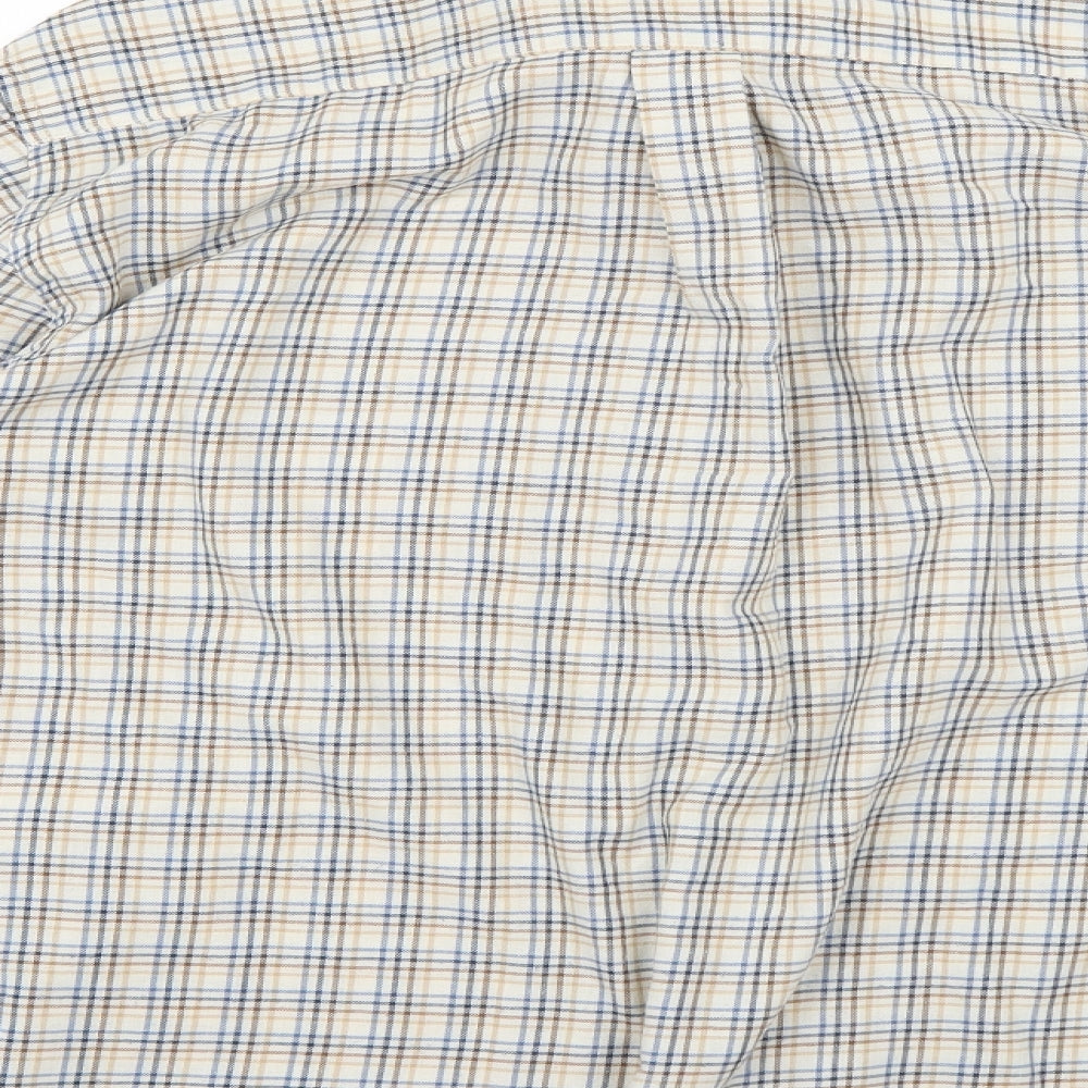 havers collection Mens Multicoloured Check   Button-Up Size L
