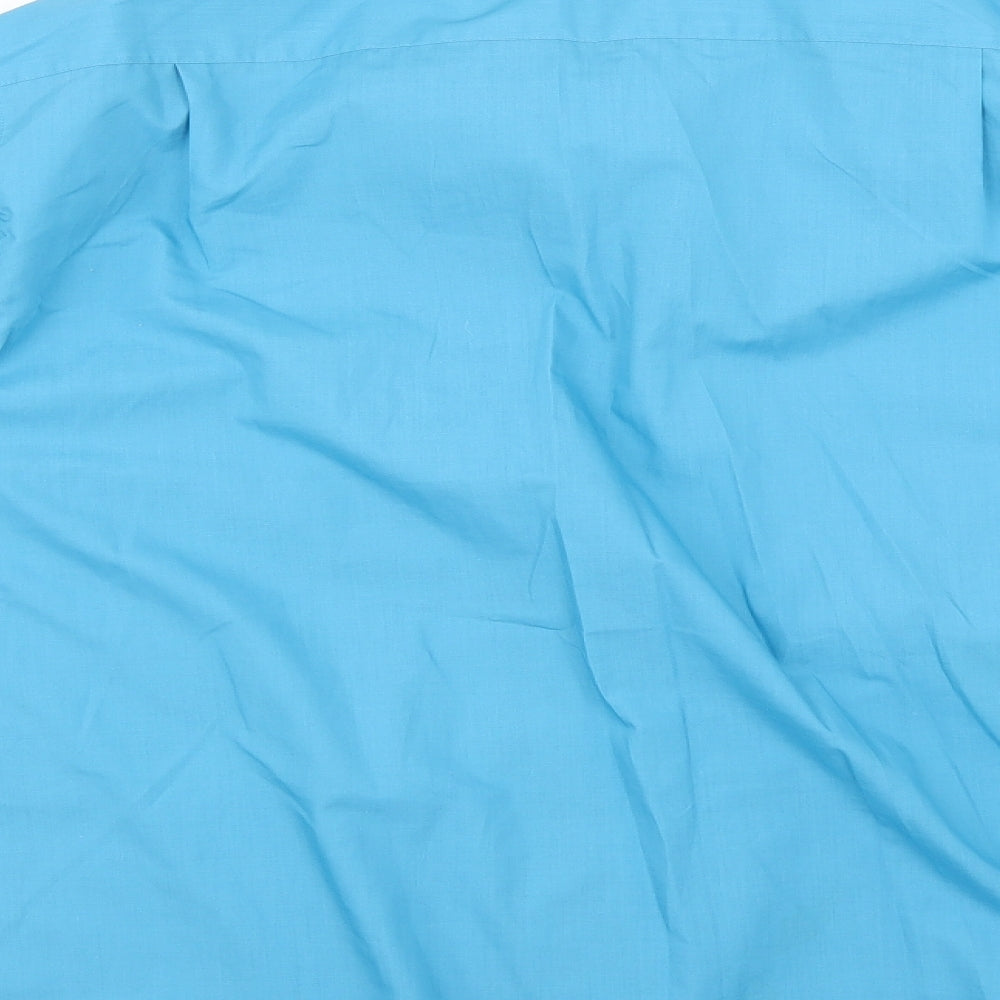 George Mens Blue    Dress Shirt Size 16.5