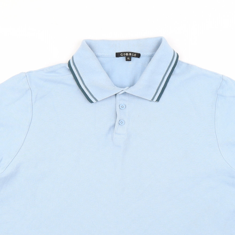 George Mens Blue    Polo Size XL