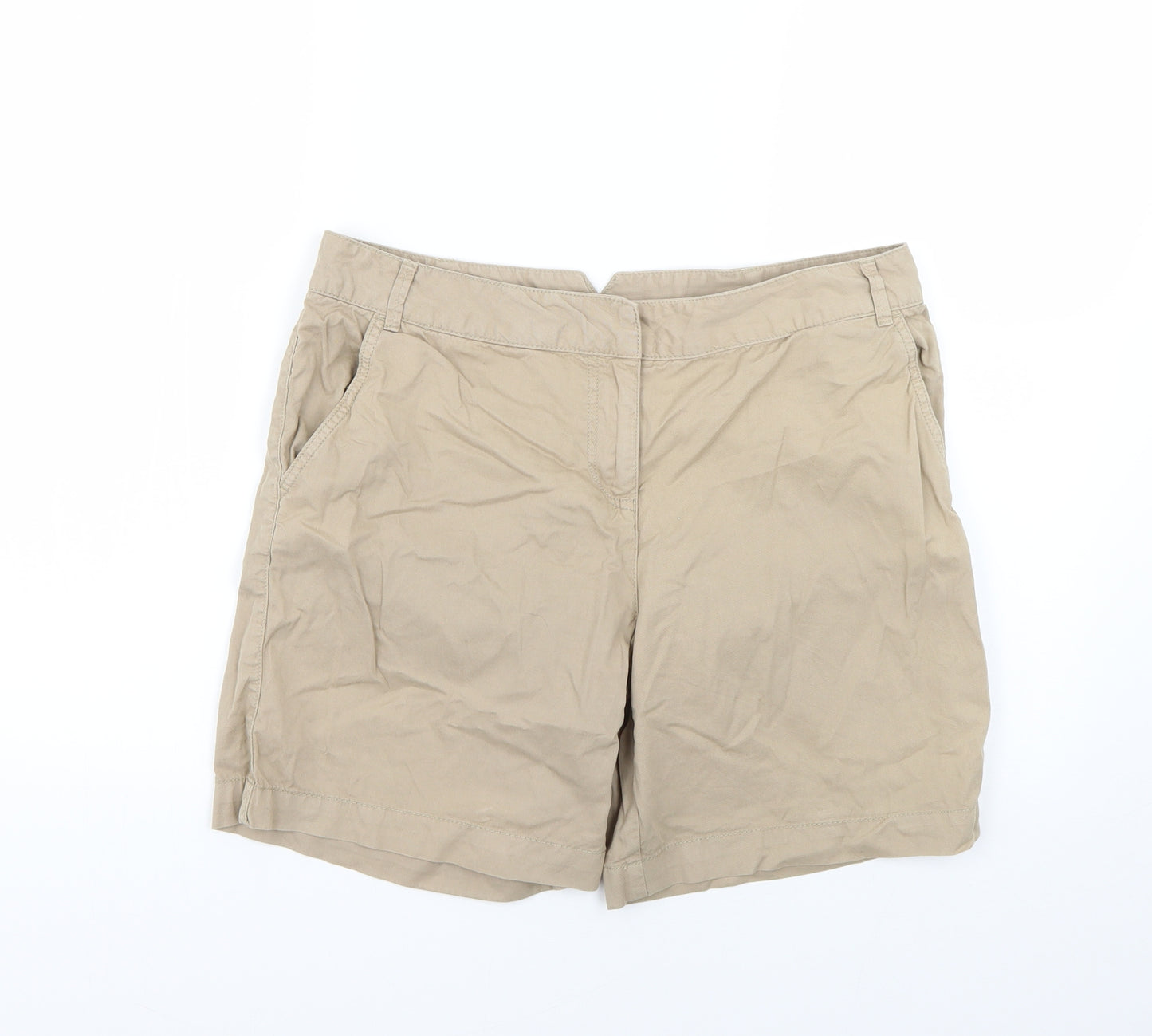 George Womens Beige   Chino Shorts Size 10
