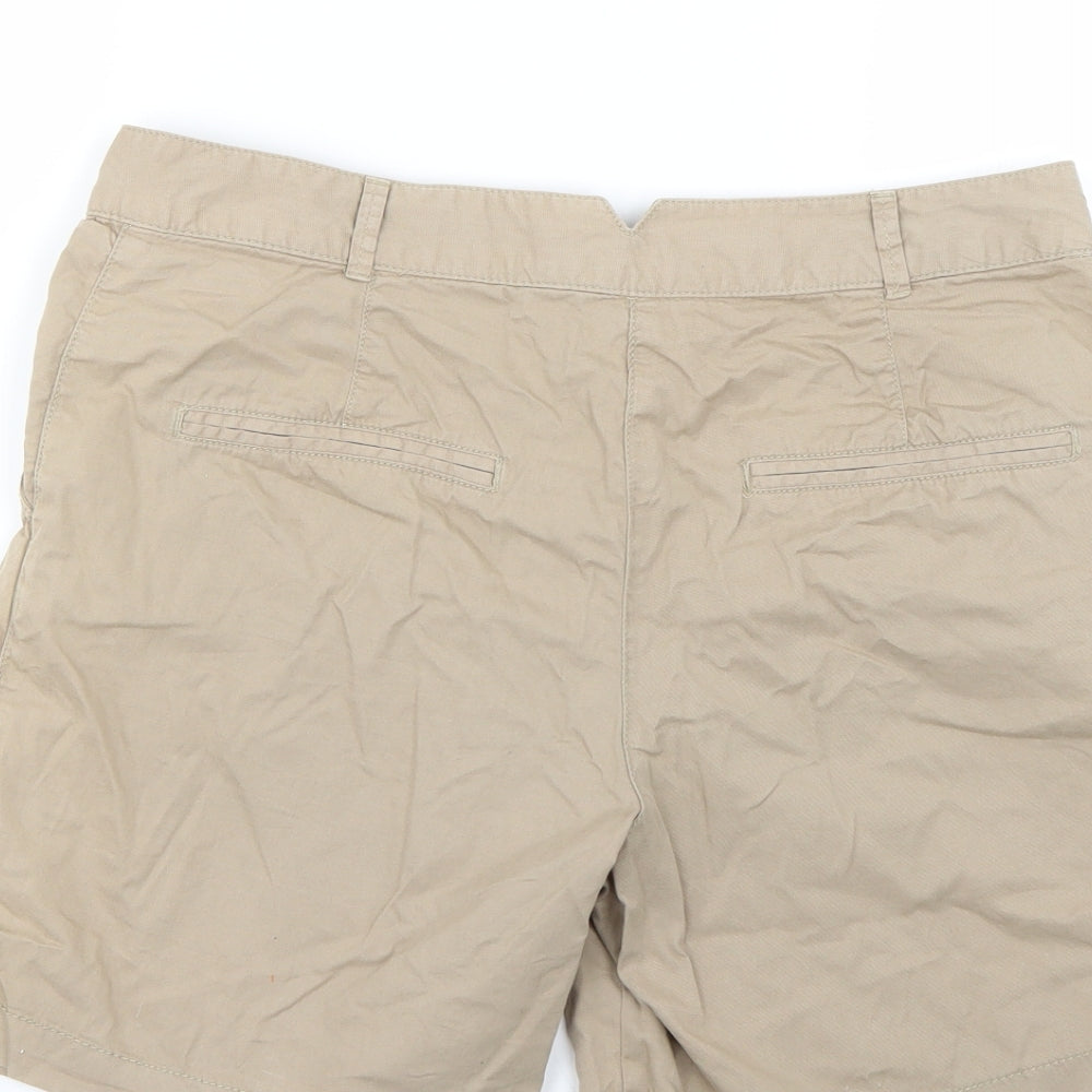 George Womens Beige   Chino Shorts Size 10