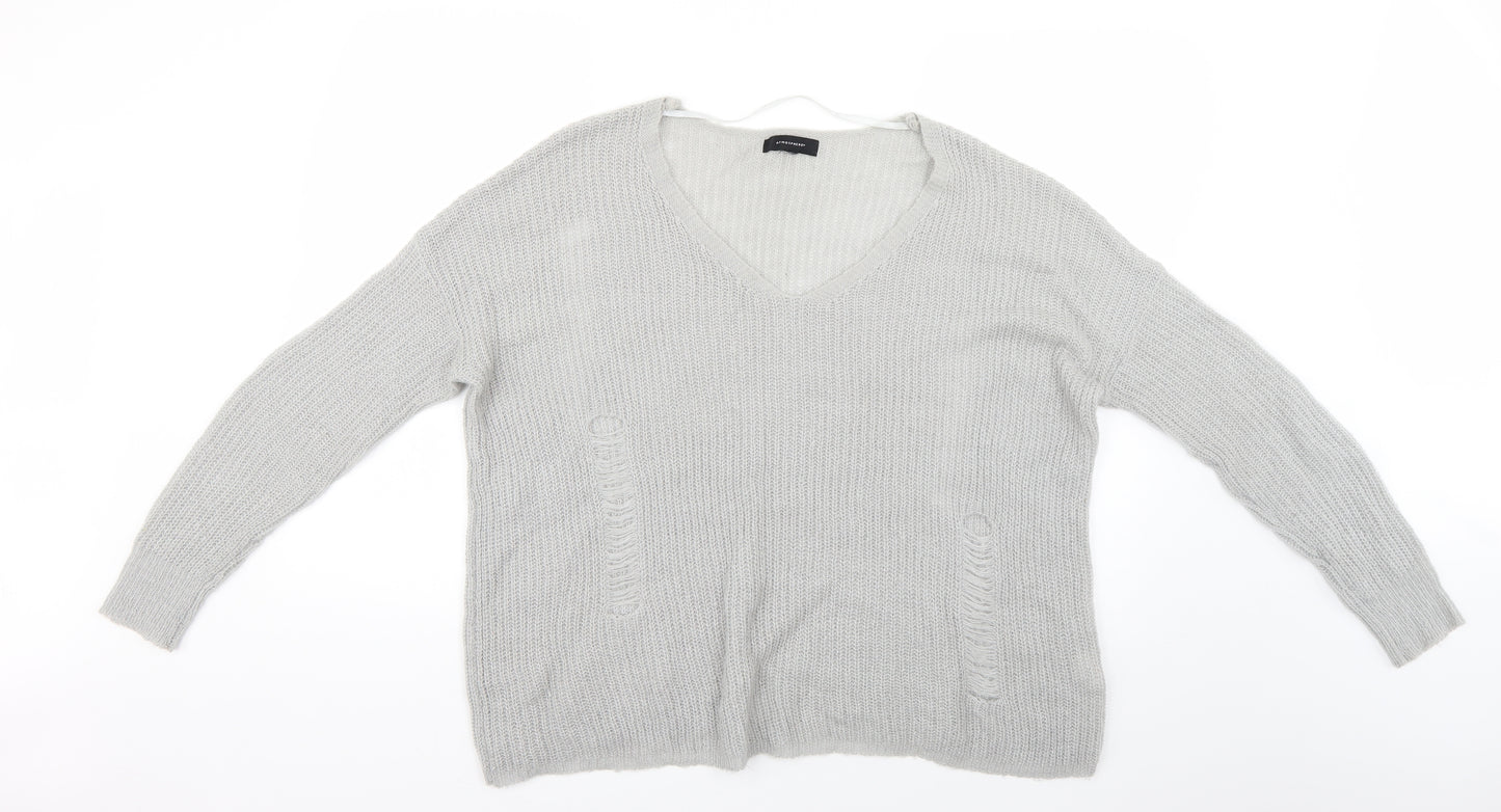 Womens Grey   Pullover Jumper Size 6