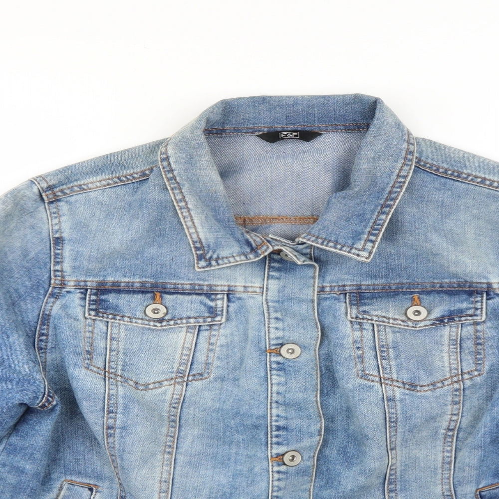 F&F Womens Blue   Jacket  Size 18