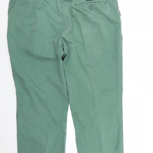 BHS Mens Green   Straight Jeans Size 42 L25 in
