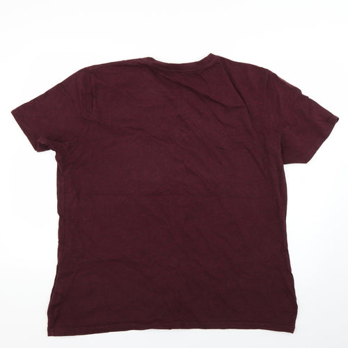 Marks and Spencer Mens Red    T-Shirt Size XL