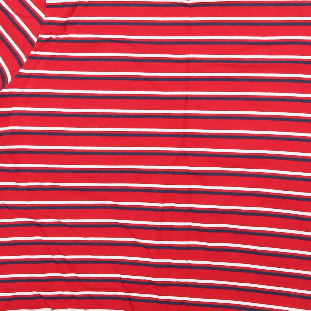 F&F Mens Multicoloured Striped   T-Shirt Size XL