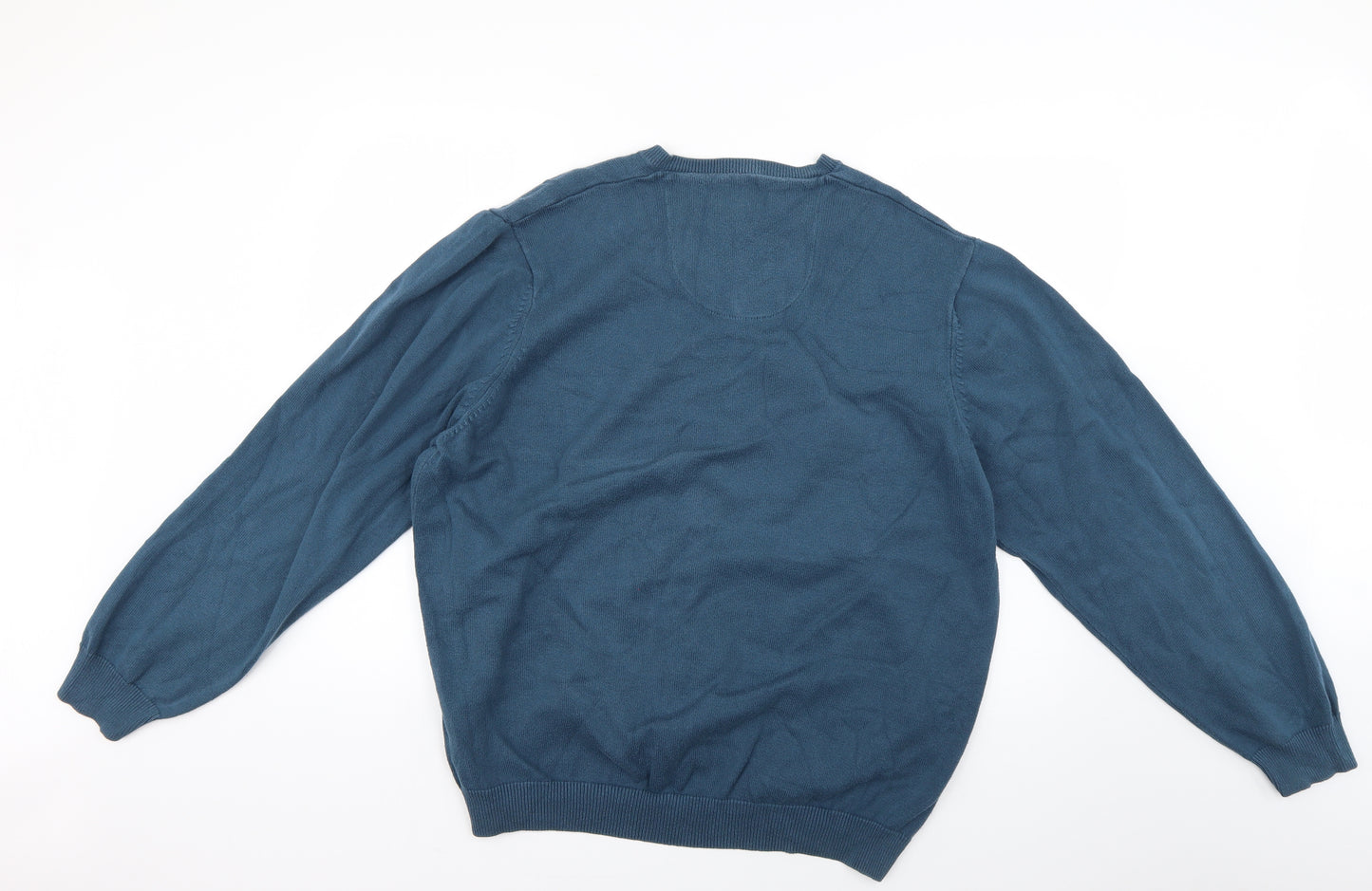 Marks and Spencer Mens Blue   Pullover Jumper Size 2XL