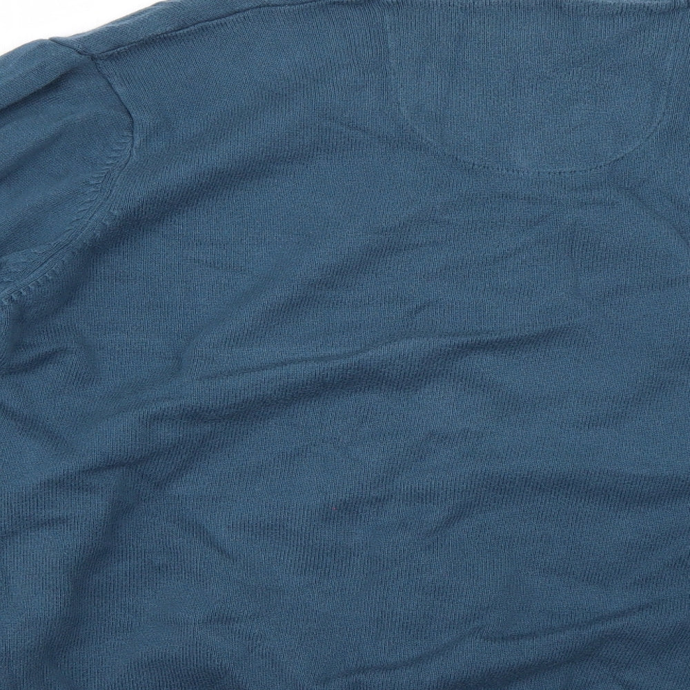 Marks and Spencer Mens Blue   Pullover Jumper Size 2XL