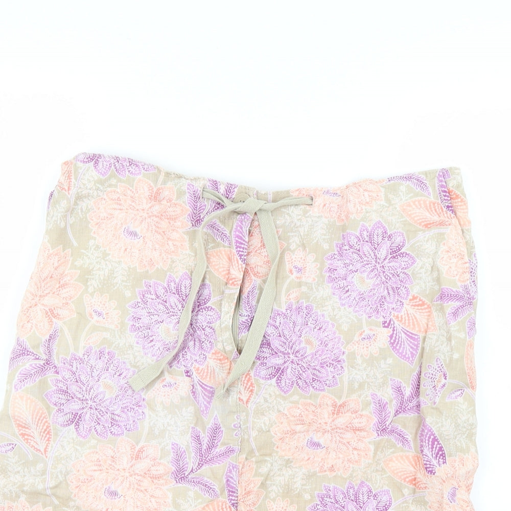 Marks and Spencer Womens Multicoloured Floral  Mini  Size 14