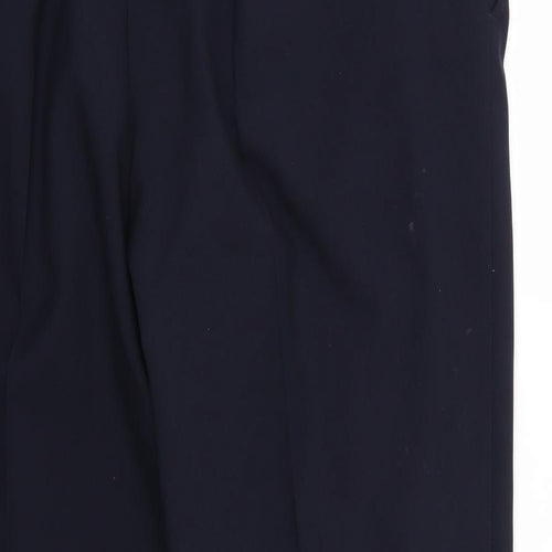 Marks and Spencer Mens Blue   Trousers  Size 42 L25 in