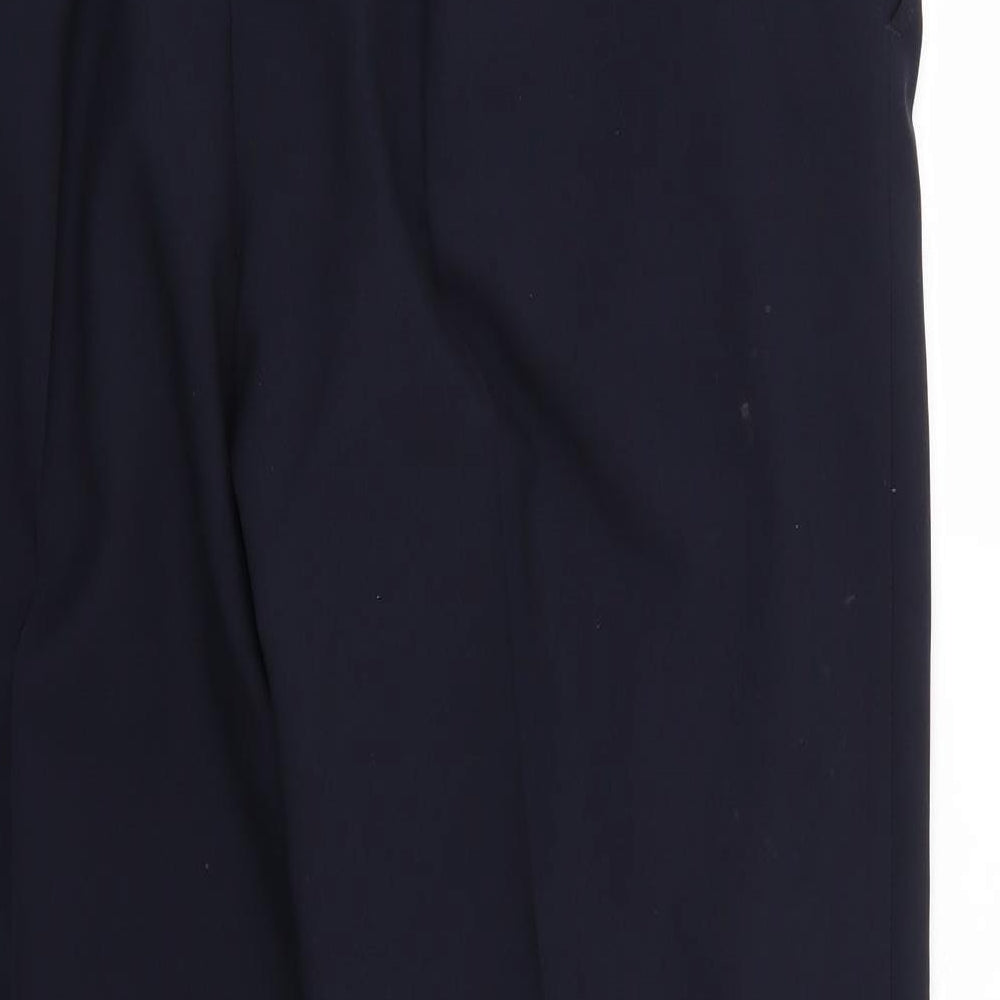 Marks and Spencer Mens Blue   Trousers  Size 42 L25 in
