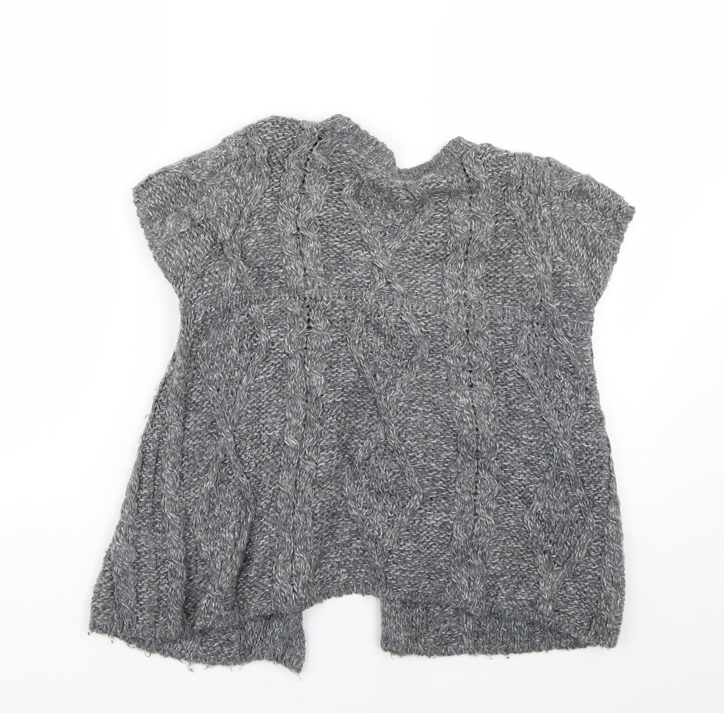 Topshop Womens Grey   Cardigan Jumper Size 10