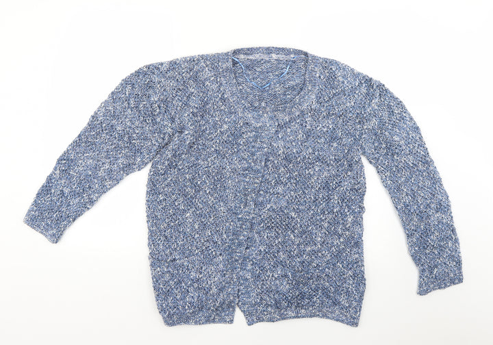 River Island Womens Blue   Cardigan Jumper Size 12