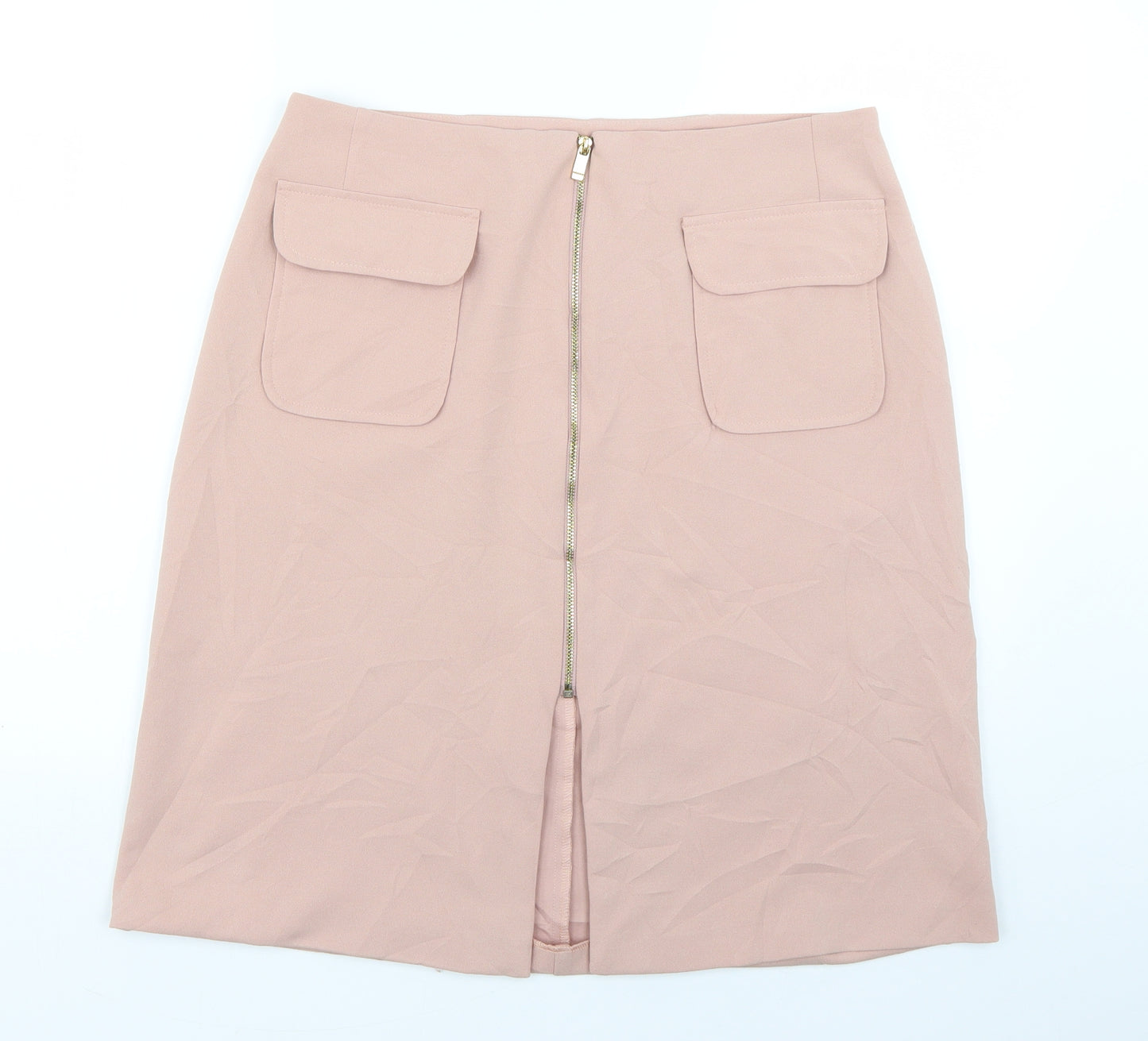 Dorothy Perkins Womens Pink   Straight & Pencil Skirt Size 14