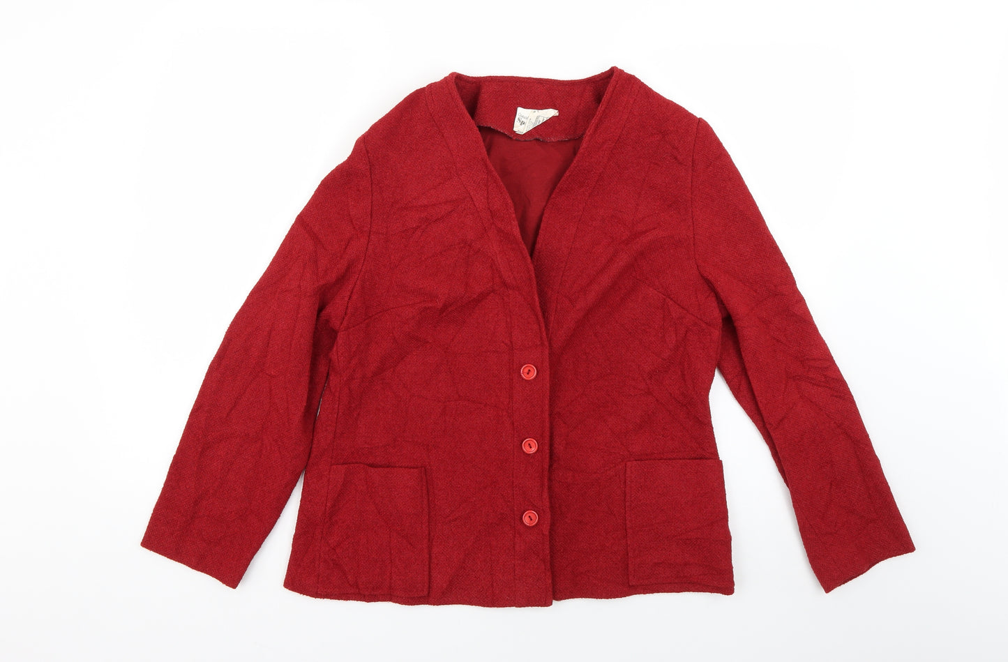 sportleigh by london Womens Red   Cardigan Jumper Size 18