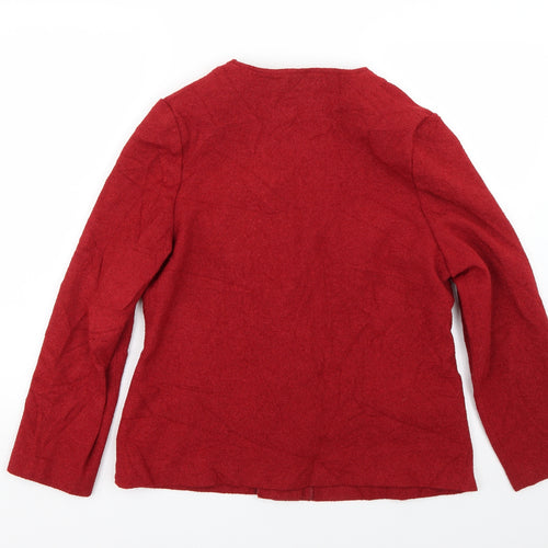 sportleigh by london Womens Red   Cardigan Jumper Size 18