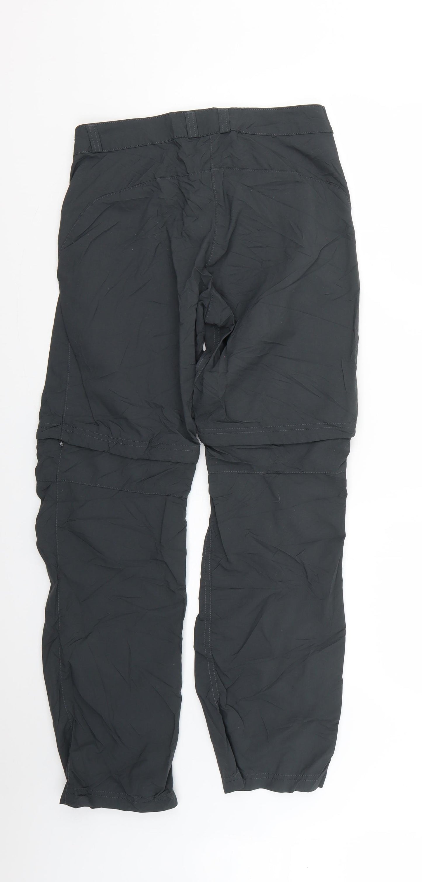 DECATHLON Womens Grey   Rain Trousers Trousers Size 8 L25 in