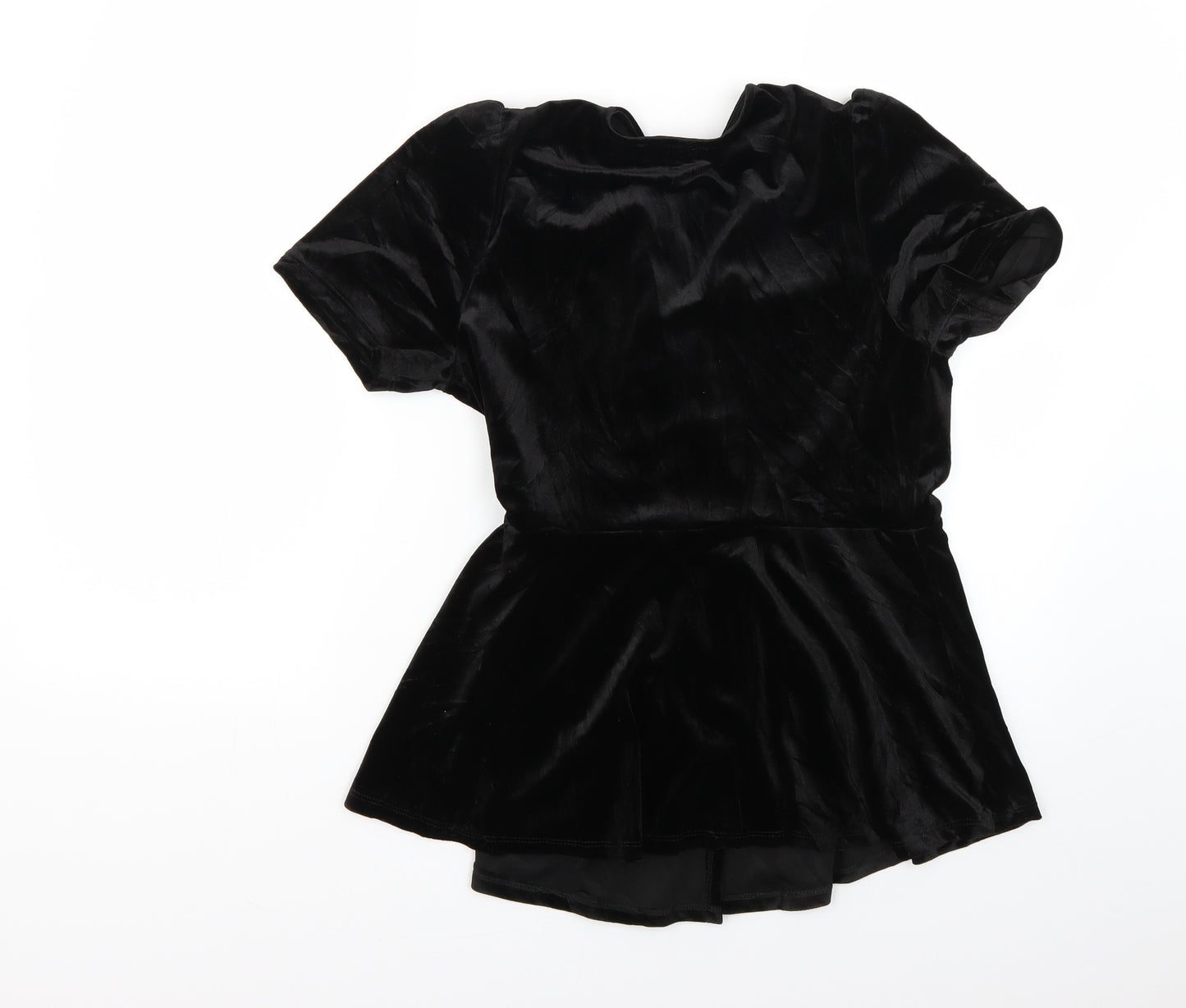 New Look Womens Black   Basic Blouse Size 12  - maternity