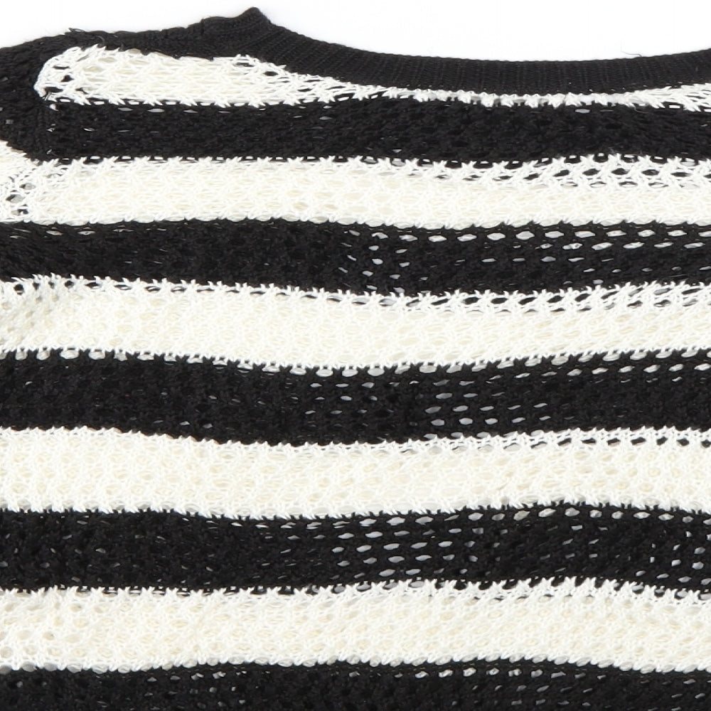 H&M Girls Multicoloured Striped  Pullover Jumper Size 11-12 Years