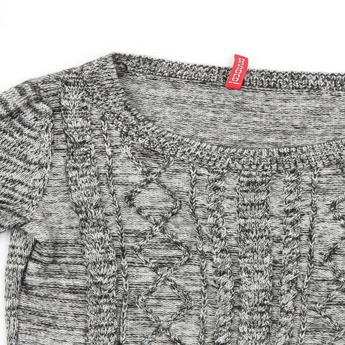 H&M Womens Grey   Pullover Jumper Size 10