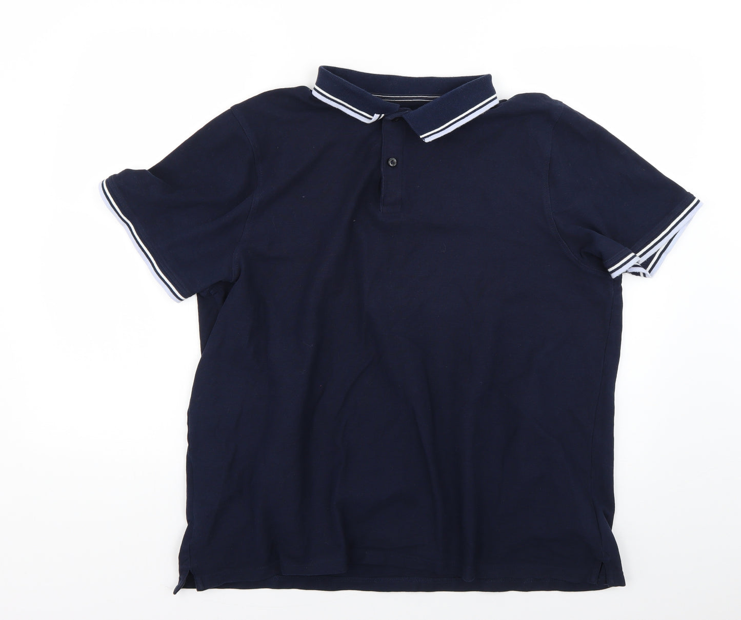 Maine Mens Blue    Polo Size XL