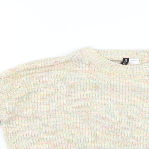 H&M Womens Multicoloured   Pullover Jumper Size S