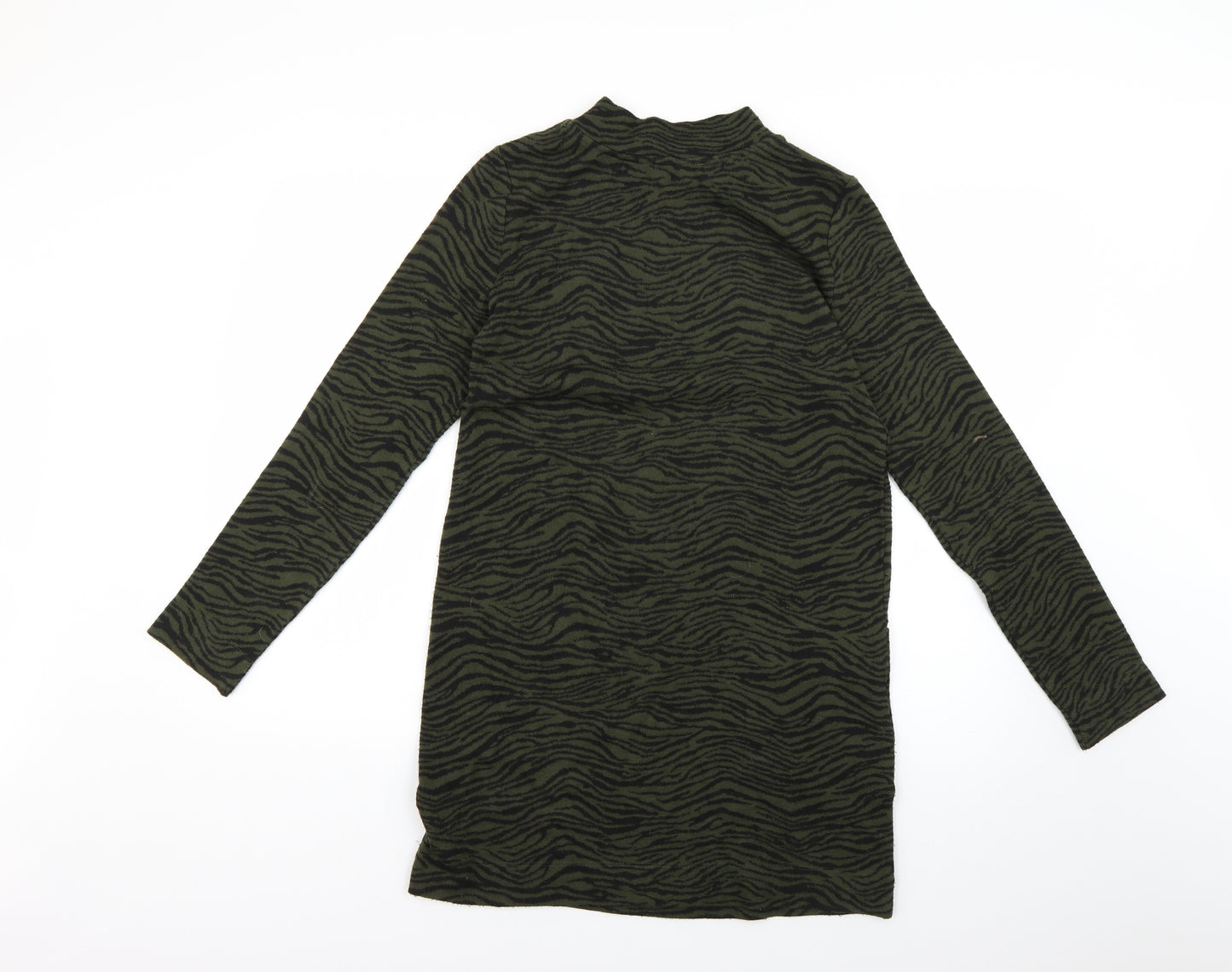 Marks and Spencer Womens Green Animal Print  Bodycon  Size 8