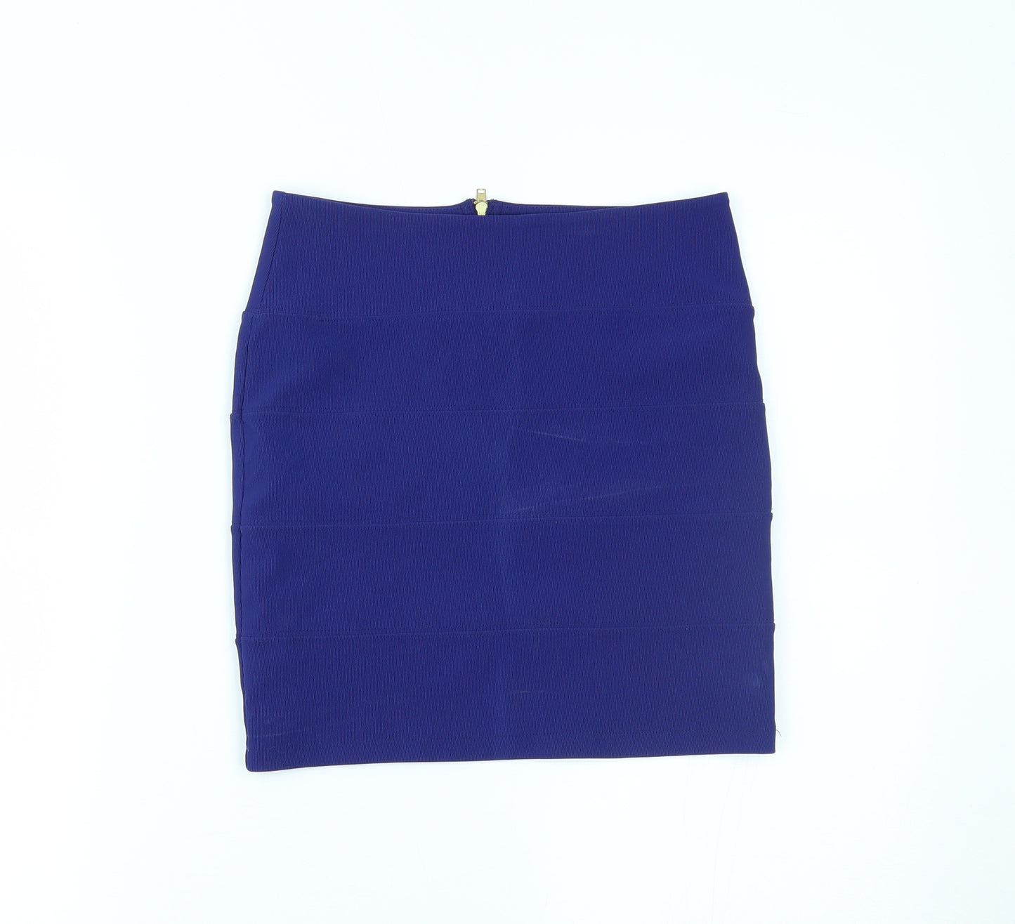 Topshop Womens Blue   Mini Skirt Size 8