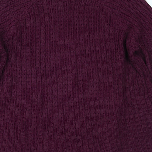Yours Womens Purple   Pullover Jumper Size 24