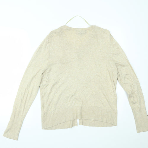 Primark Womens Beige   Cardigan Jumper Size XL