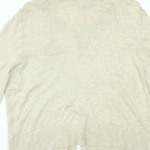 Primark Womens Beige   Cardigan Jumper Size XL