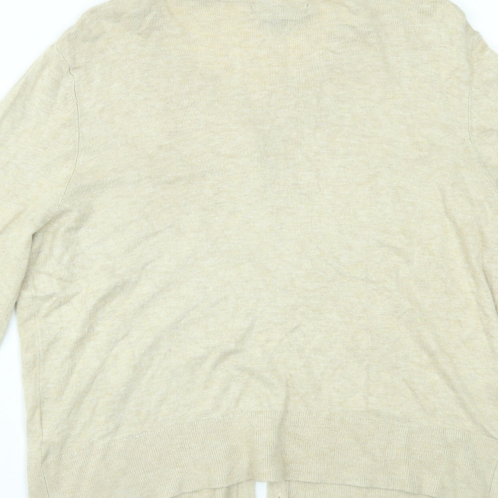 Primark Womens Beige   Cardigan Jumper Size XL