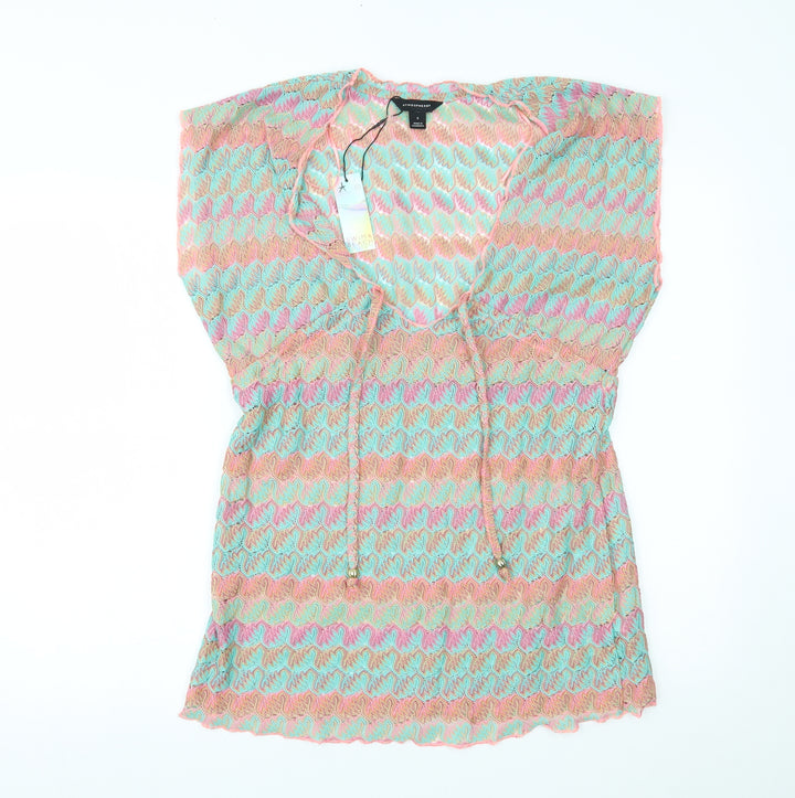 Primark Womens Multicoloured Tunic Blouse Size S
