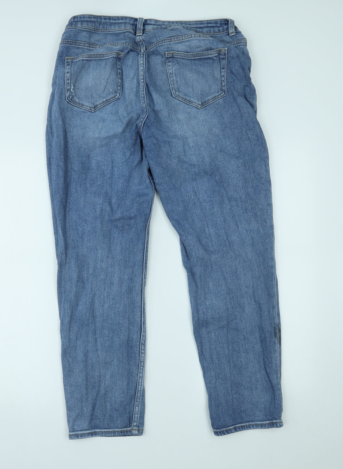 Primark Womens Blue  Denim Skinny Jeans Size 16 L27 in