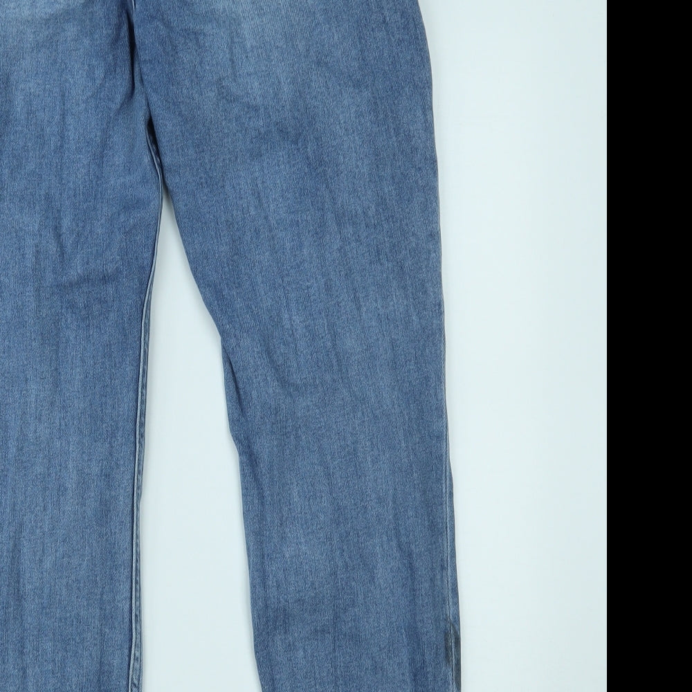 Primark Womens Blue  Denim Skinny Jeans Size 16 L27 in