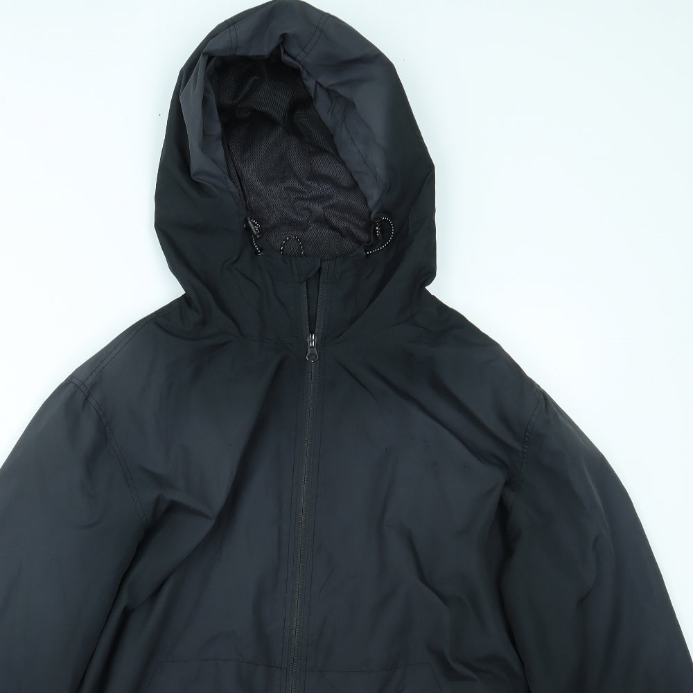 Primark Mens Black   Windbreaker Jacket Size L