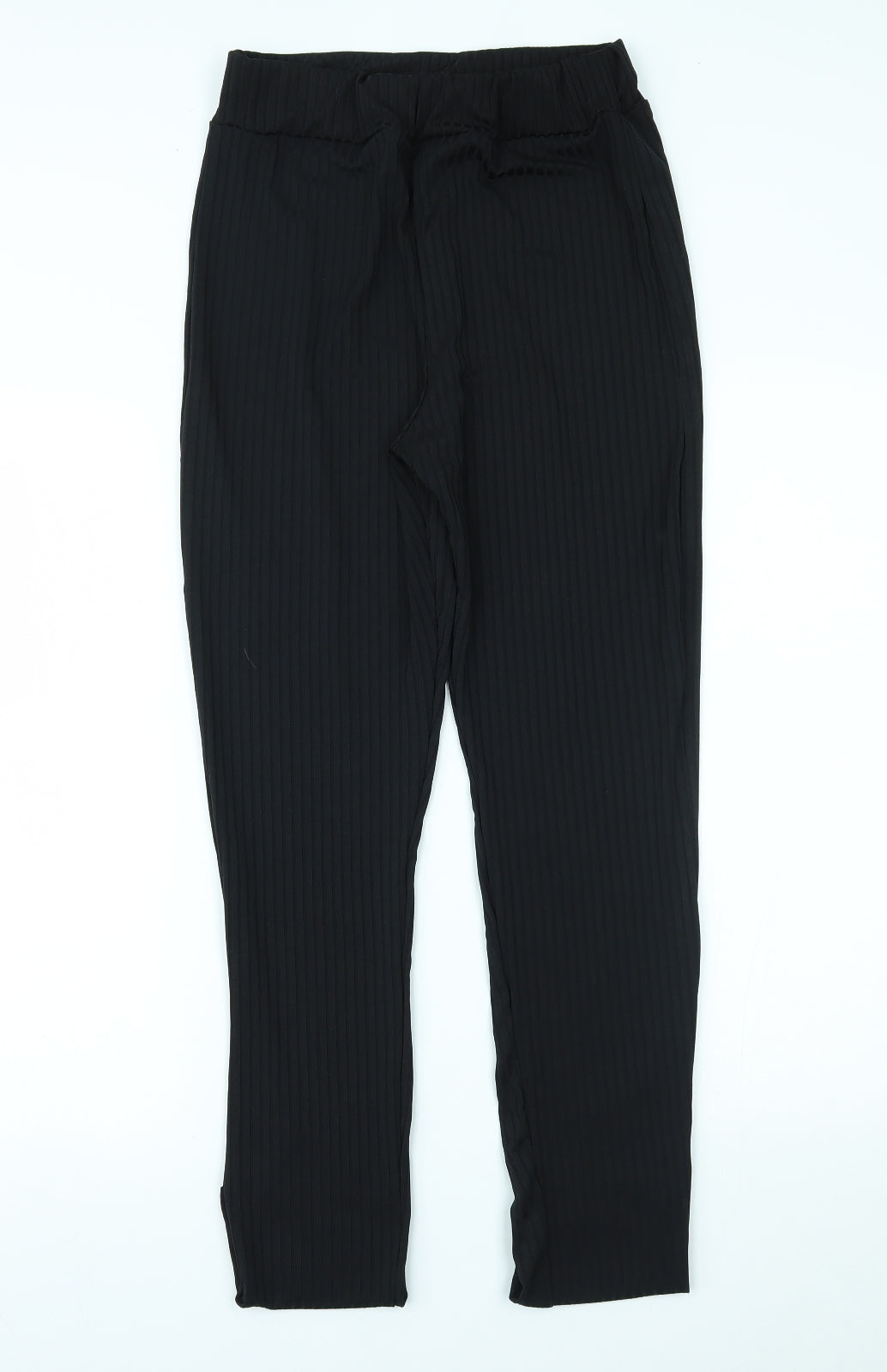 PRETTYLITTLETHING Womens Black    Leggings Size L L31 in