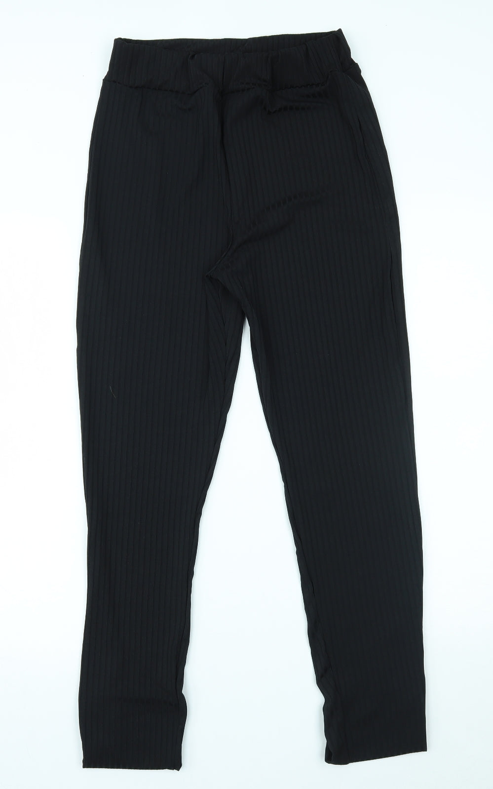 PRETTYLITTLETHING Womens Black    Leggings Size L L31 in