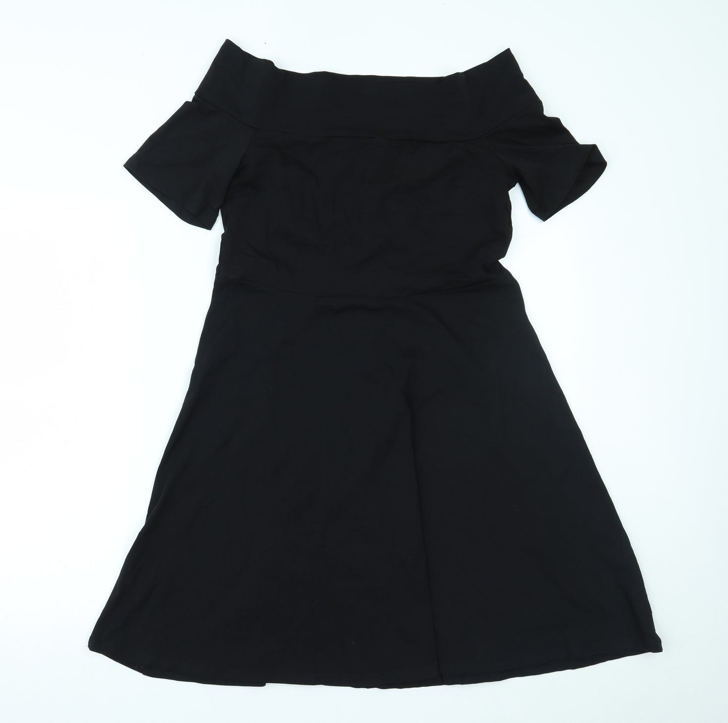 Dorothy Perkins Womens Black   Fit & Flare  Size 16