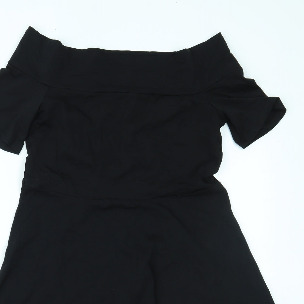 Dorothy Perkins Womens Black   Fit & Flare  Size 16
