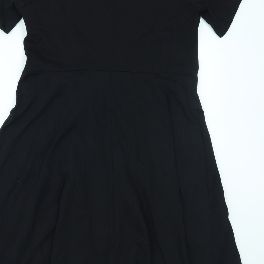 Dorothy Perkins Womens Black   Fit & Flare  Size 16