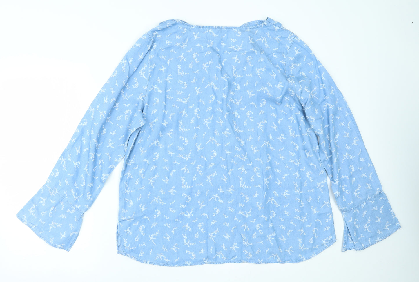 NEXT Womens Blue   Basic Blouse Size 18