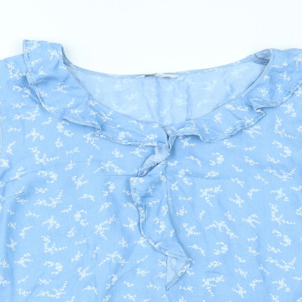 NEXT Womens Blue   Basic Blouse Size 18