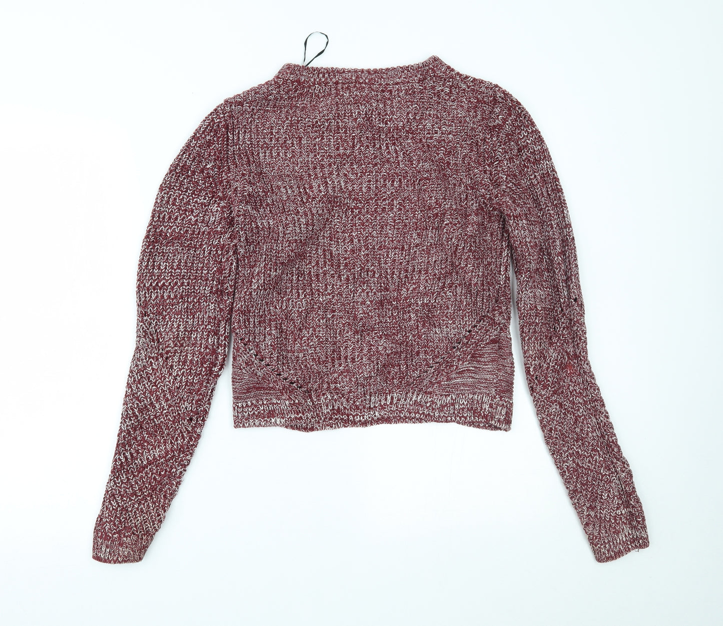 H&M Womens Red   Pullover Jumper Size S