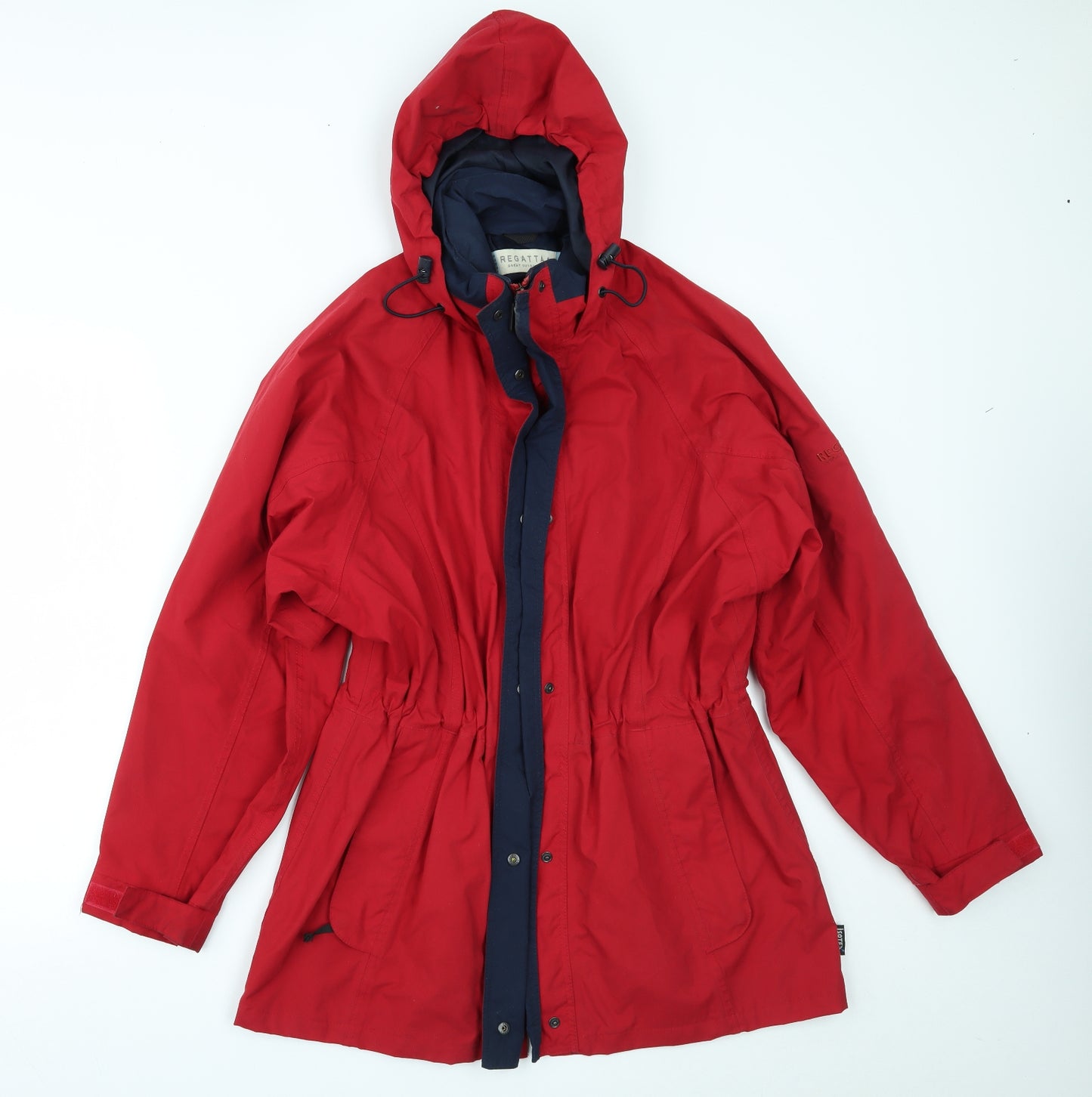 Regatta Womens Red   Rain Coat Coat Size 14