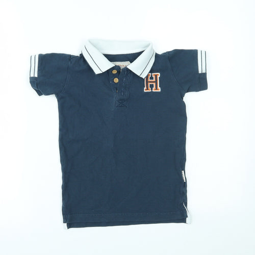 Horseware Boys Blue   Basic Polo Size 5-6 Years