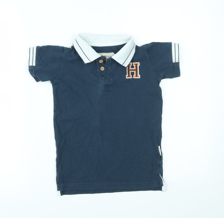 Horseware Boys Blue   Basic Polo Size 5-6 Years