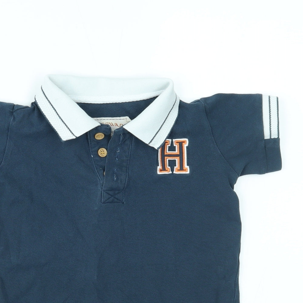 Horseware Boys Blue   Basic Polo Size 5-6 Years