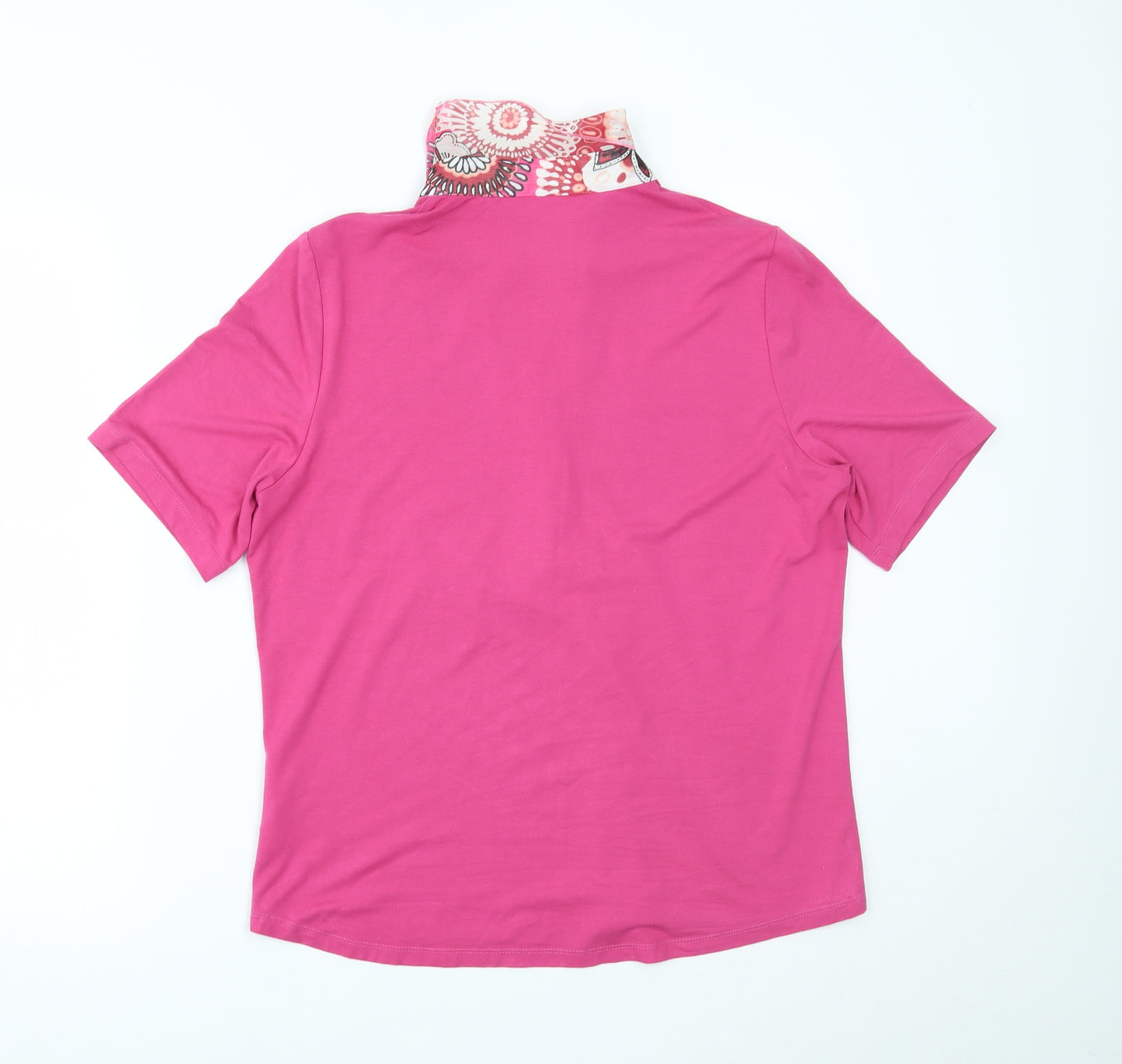 Marks and Spencer Womens Pink   Basic Polo Size 16